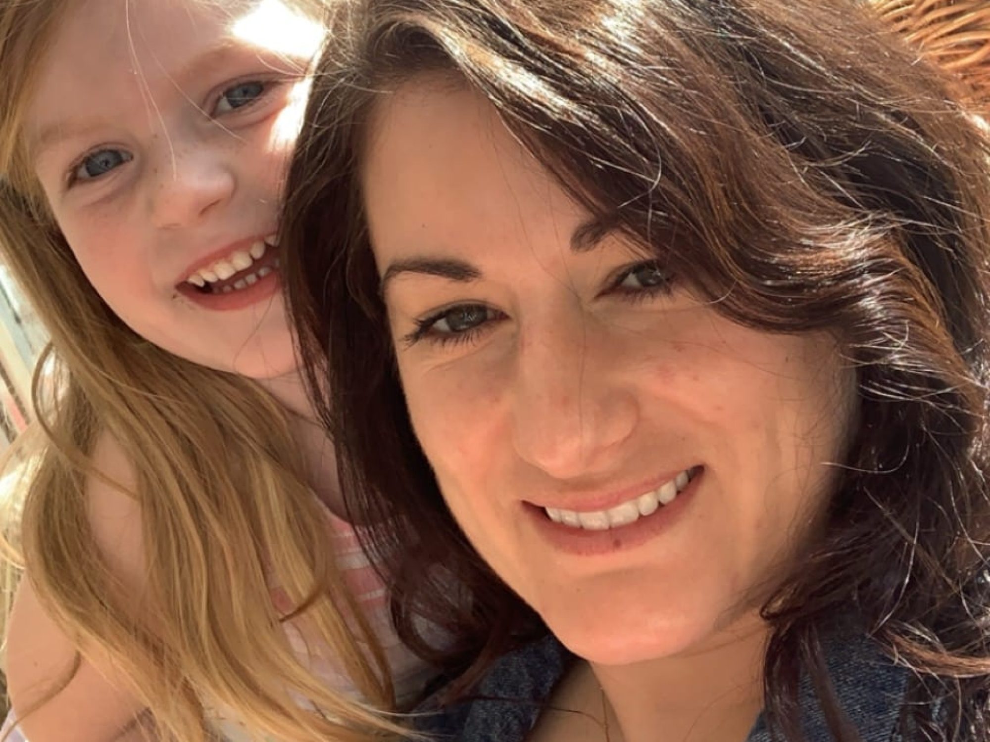 Tiffani, Director of Clinical Services for Leavitt Family Jewish Home, and her daughter McKenzi