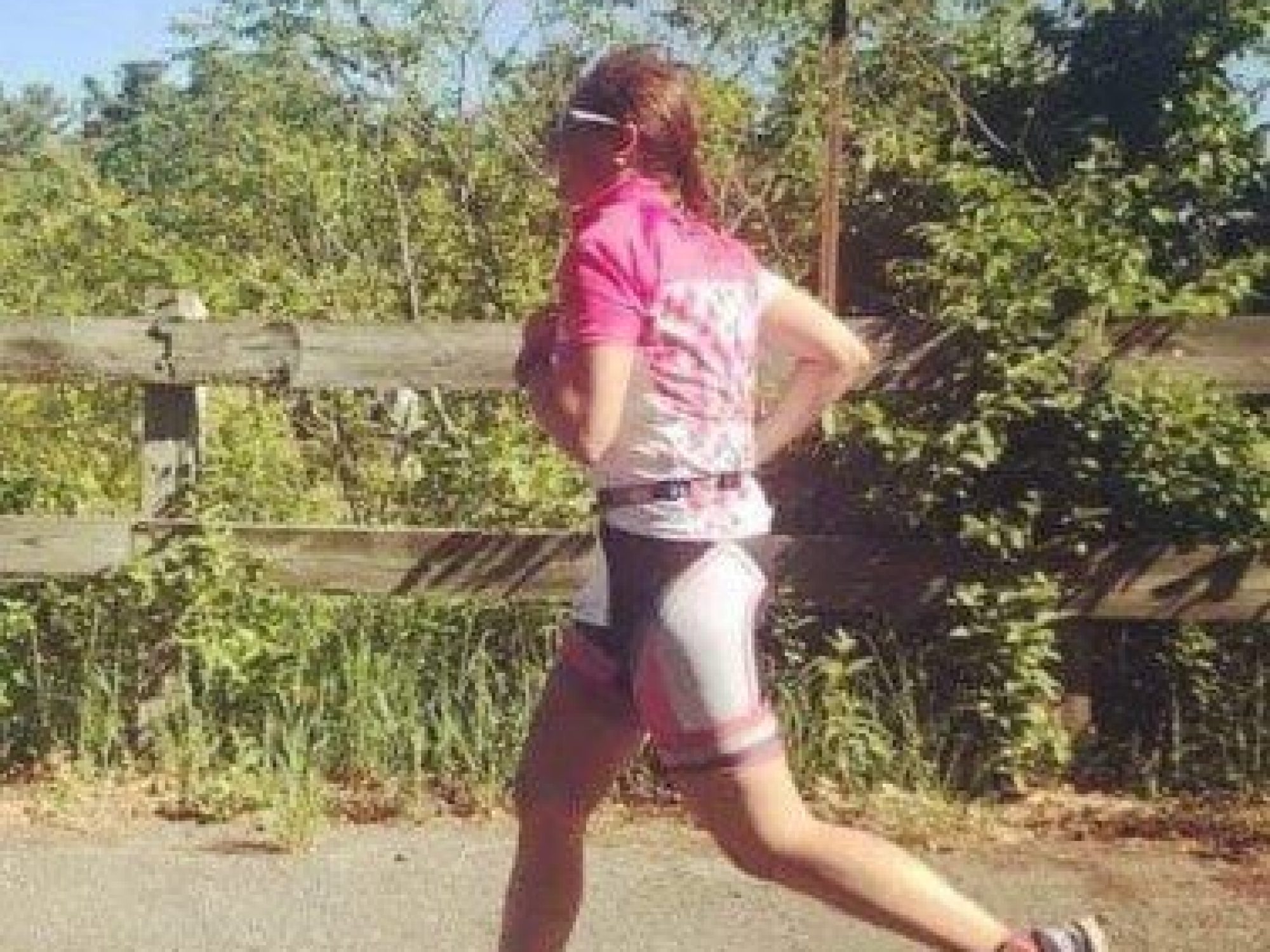 Beverly Burns running