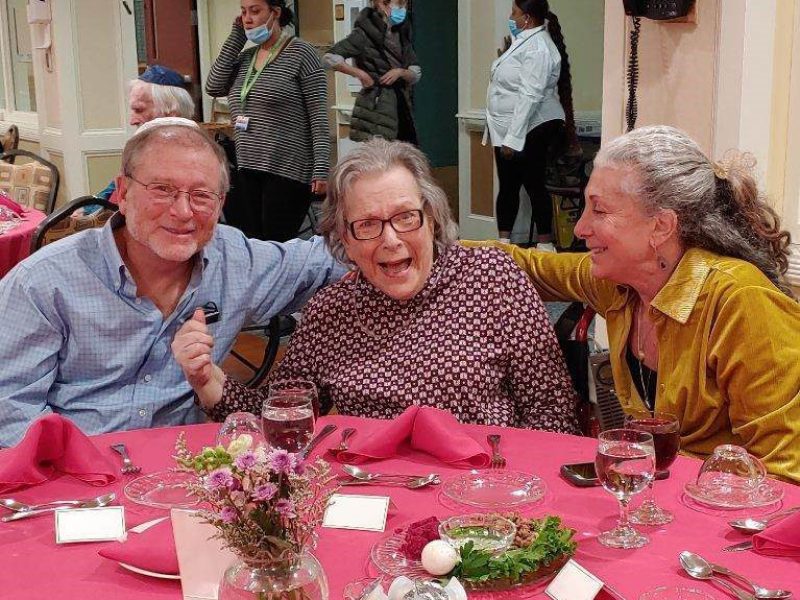 The Novich Family Enjoyed the Seder