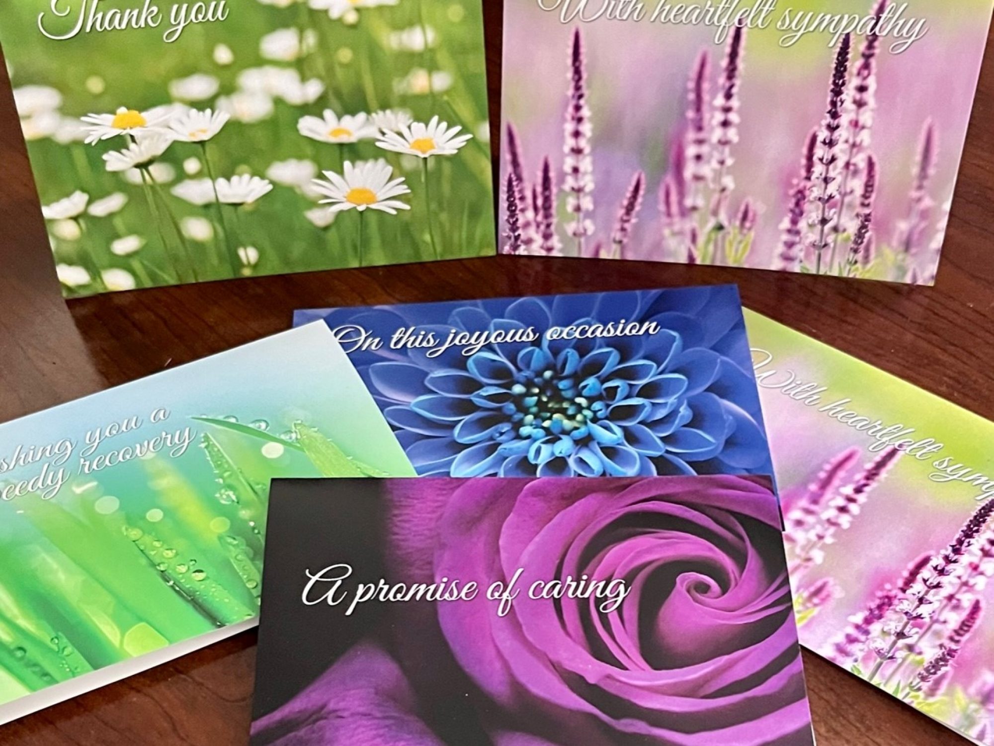 Tribute Card samples