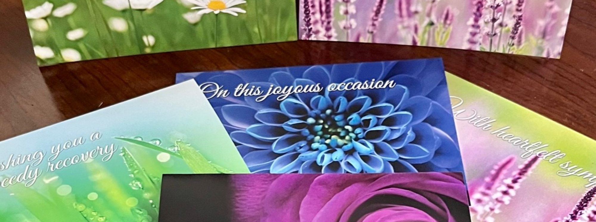 Tribute Card samples