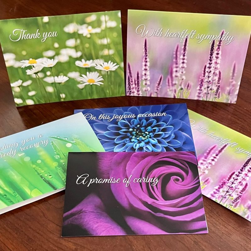 Tribute Card samples