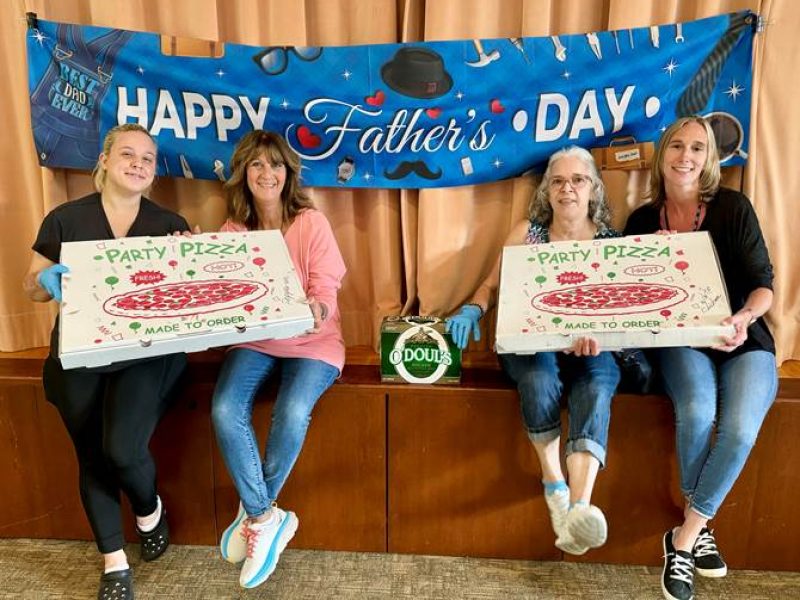 Father's Day Pizza Party